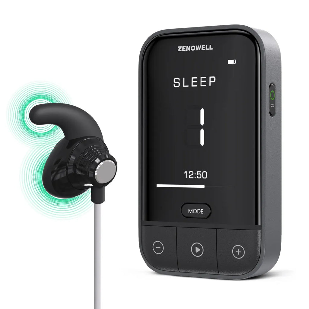 ZenoWell Vagus Nerve Stimulation Device,Restore Calm,Sleep Better,Stress Relief through Auricular Vagus Nerve Stimulator