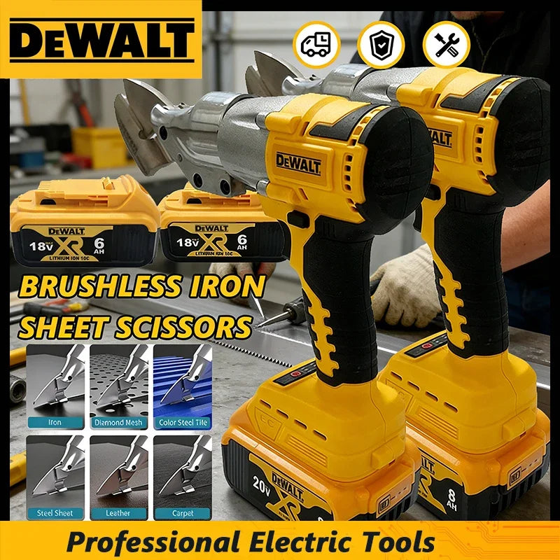 DEWALT Cordless Brushless Angle Grinder, Cutter, Electric Wrench, Polisher, Vacuum, Jigsaw, Multifunctional Power Tools