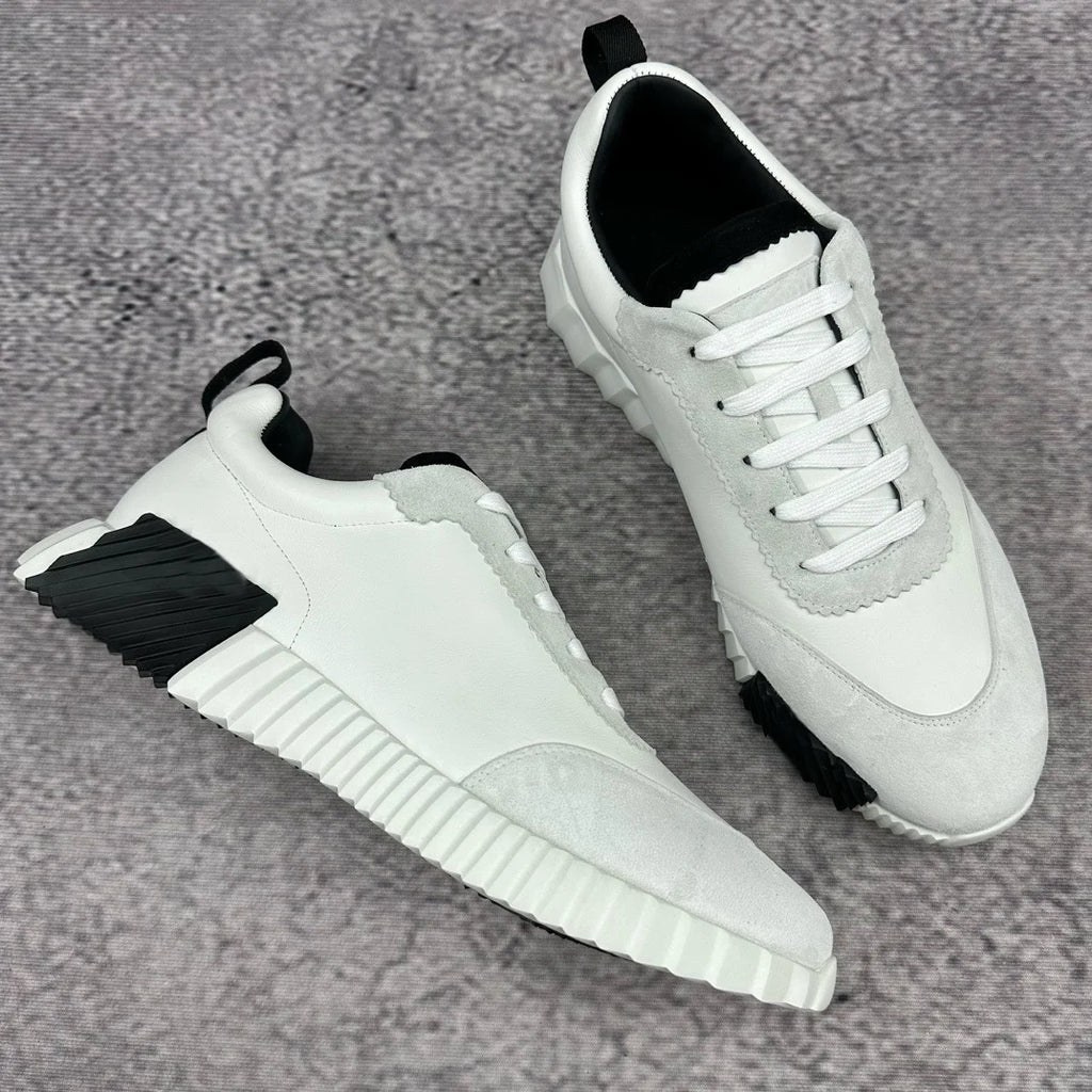 New casual sports shoes, fashionable single shoe versatile shoes, comfortable genuine leather