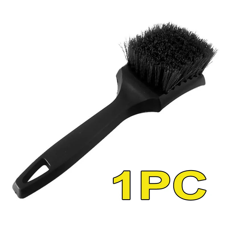 Car Tire Cleaning Brush Auto Tire Rim Wheel Hub Clean Brushes Tire Wheels Detailing Cleaning Tool Automobile Tyre Washing Brush