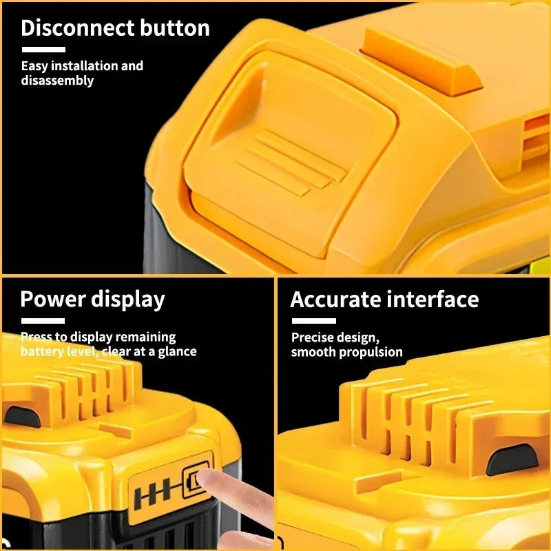 Batterie Dewalt 20V d'origine, 5AH 6AH Batterie Dewalt, Outils Électriques DeWalt Série DCF DCD DCG DCS DWE Livraison Aérienne Gratuite