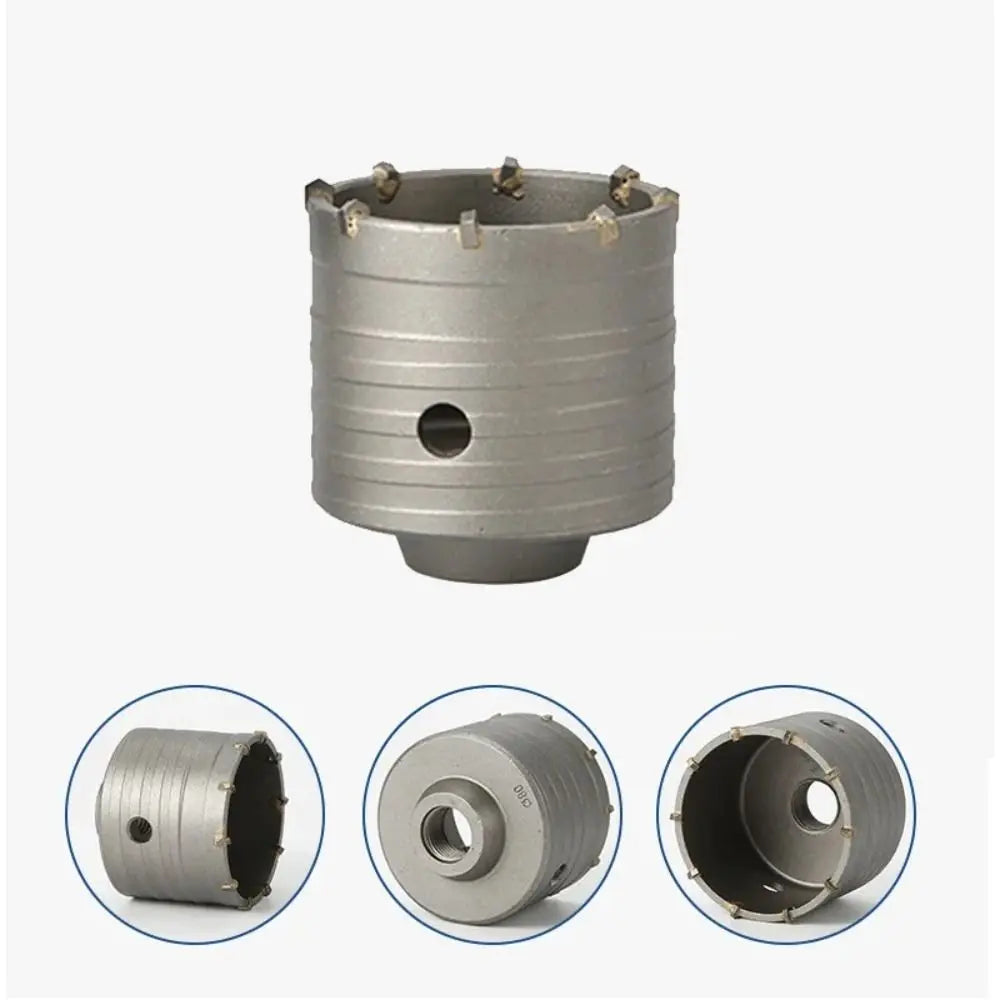 40mm-60mm Concrete Hole Saw Round Shaft Metal Cutting Masonry Construction Tool Heavy Duty High Strength