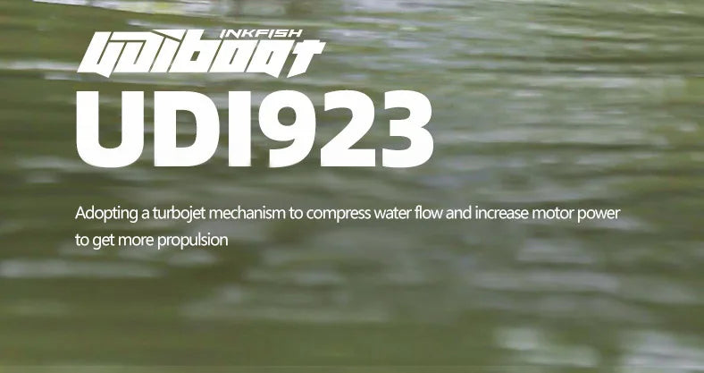 UDI023 RC Speedboat 2.4G Jet Spray RC Boat Remote Control Ship Waterproof Self-Righting LED Lights RTR High-Speed Models Toys