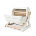 Pet Semi-Automatic Quick Cleaning Cat Litter Box Luxury Cat Toiletraining Kit Sandbox Bedding Bedpans Pet Mascotas Kitten
