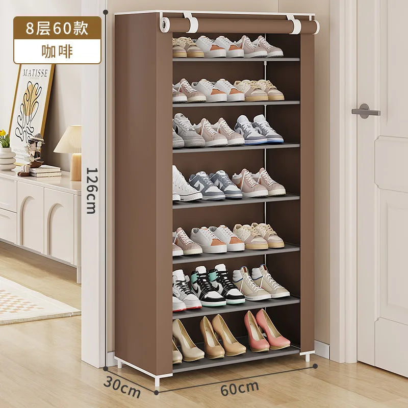 Shoe Cabinet Furniture Shoe Rack Space Saving Container for Shoes Living Room Cabinets Storage Cube Furniture Hall With Bank
