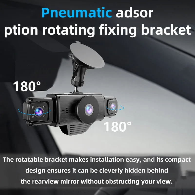 FHD 1080P 5 Channel Full HD Car DVR Wifi Dash Cam 5 Cameras Dashcam Video Recorder Night Vision Black Box 24H Parking Mode
