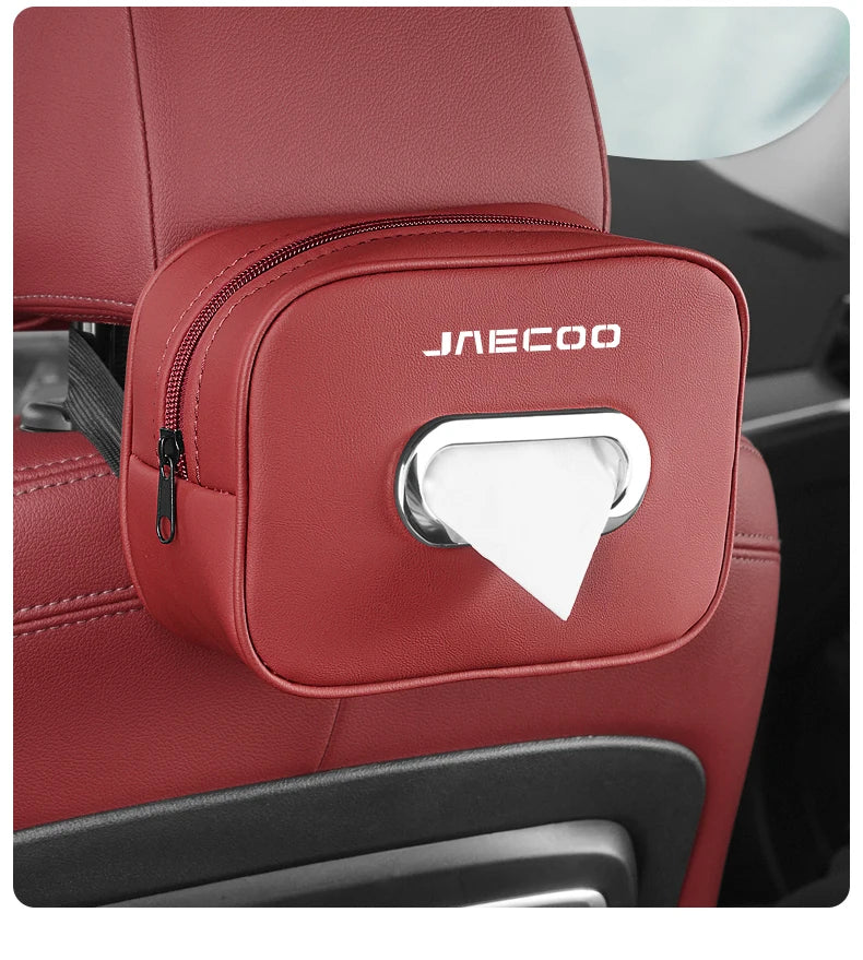 Suitable for JAECOO J5 J6 J7plus jaecoo J8 J7Phev car center console car mounted tissue box hanging bag tissue bag