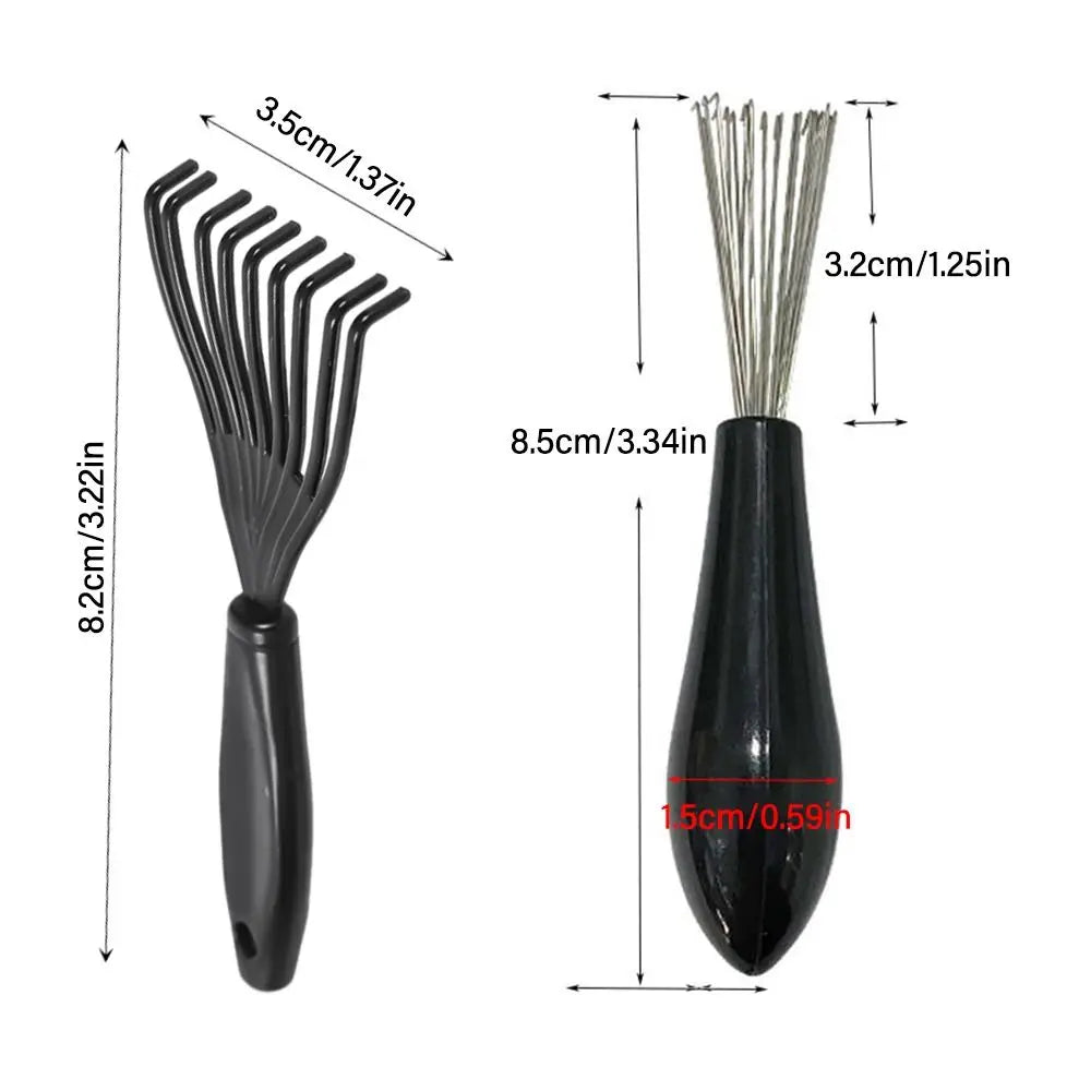 Plastic Handle Comb Hair Brush Cleaner Hand Tool Embedded Beauty Tools Comb Hair Remover Multifunctional Cleaning Supplies