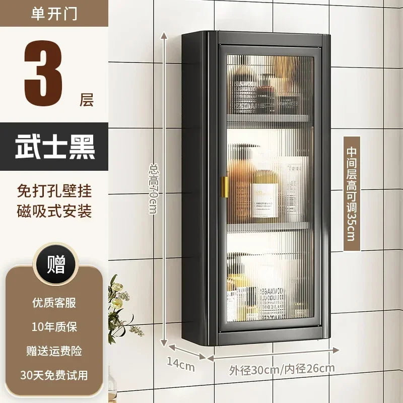 Modern Wall Mounted Bathroom Cabinet white Waterproof Storage Organizer Shelf for Toilet Vanity Bathroom home Decor Furniture