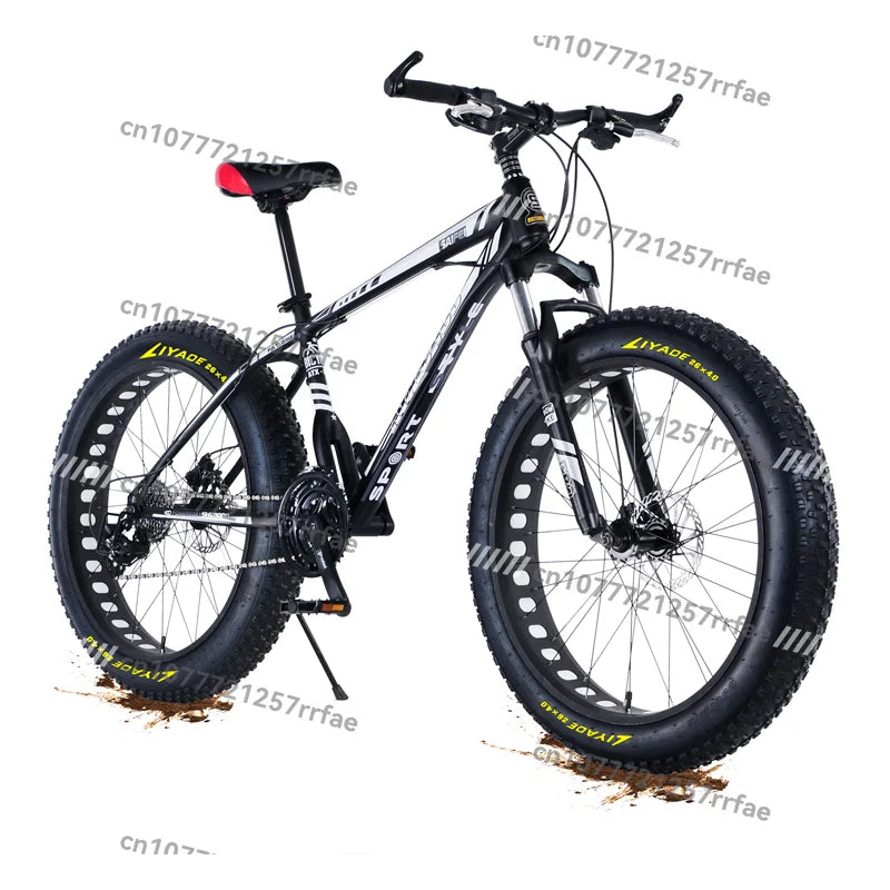 Direct From Factory Mountain Bike Fat Tire Snowmobile, Wholesale 20/26 Inch Snowmobile 4.0 Tire Bike