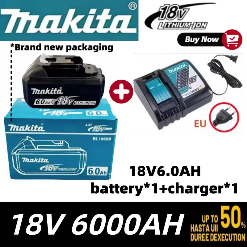 Makita 18V 6.0Ah Li-ion Battery