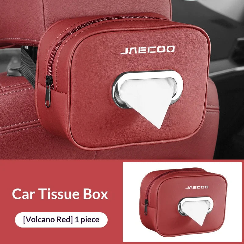Suitable for JAECOO J5 J6 J7plus jaecoo J8 J7Phev car center console car mounted tissue box hanging bag tissue bag