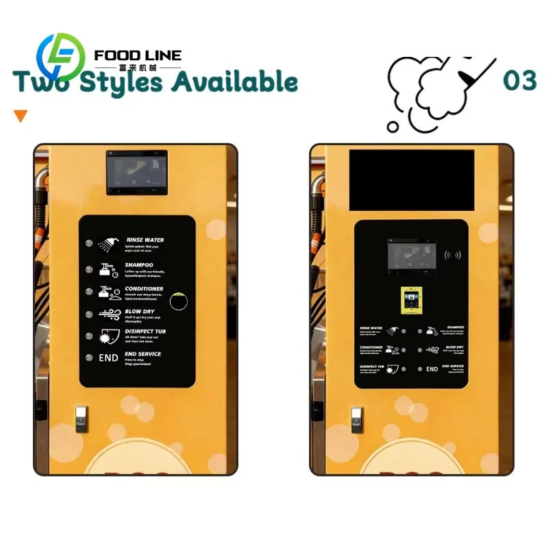 Customized Multi-Function Self Service Dog Wash Machine with Disinfecting Cycle for Pet Shops and Parks