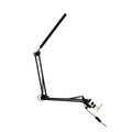 TAIDU Tattoo Adjustable Angle LED Work Light 12W Steel with Portable Tattoo Lighting Clamp LED Working Lamp Tattoo Equipment