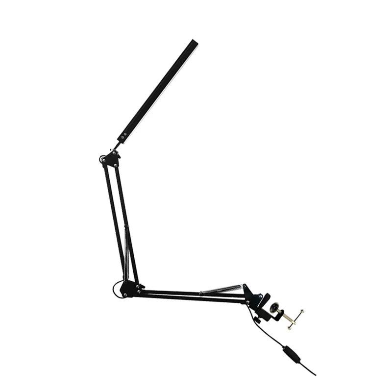 TAIDU Tattoo Adjustable Angle LED Work Light 12W Steel with Portable Tattoo Lighting Clamp LED Working Lamp Tattoo Equipment
