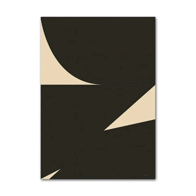 Abstract Minimalism Lemon Vase Geometric Wall Art Posters Prints Nordic Canvas Painting Wall Pictures for Living Home Decor
