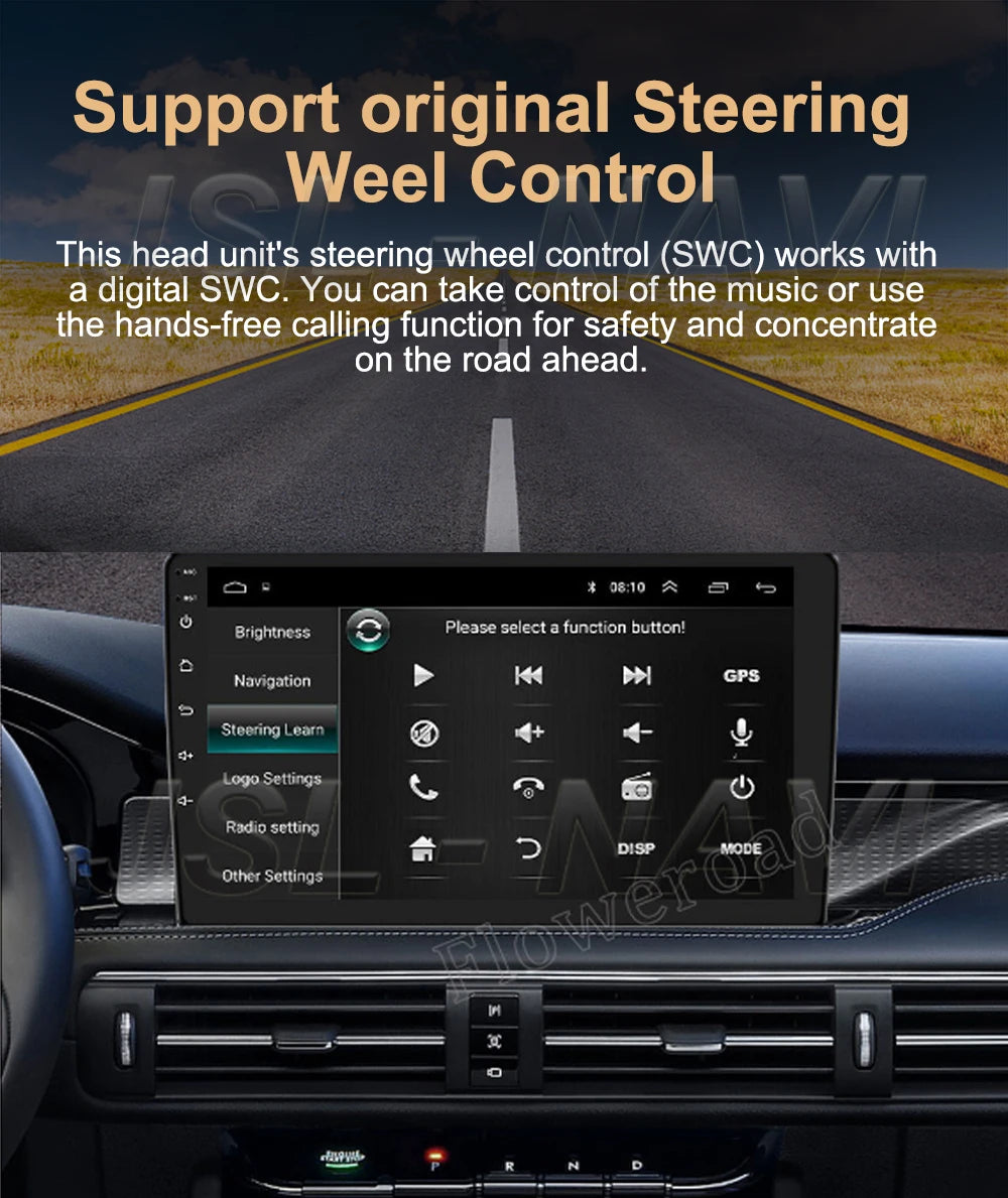 Car Radio Android Auto Stereo For Volkswagen VW Sharan SEAT Alhambra 7N 2010-2022 Multimedia Player GPS Carplay 4G BT Wifi Video