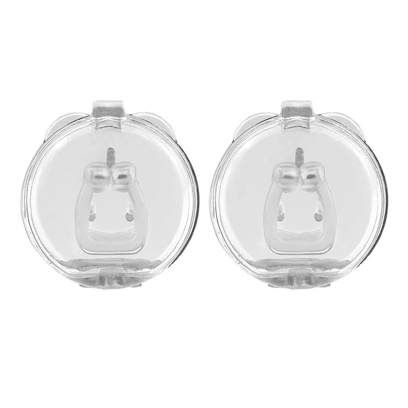 NEW Silicone Magnetic Anti Snoring Device Stop Snoring Mini Nose Clip Improve Sleeping For Men/Women Beauty Health 1/2/4PCS