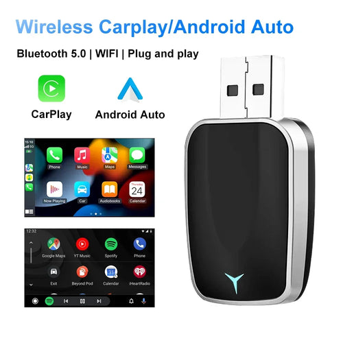 2026 CarPlay Android Auto Wireless Adapter