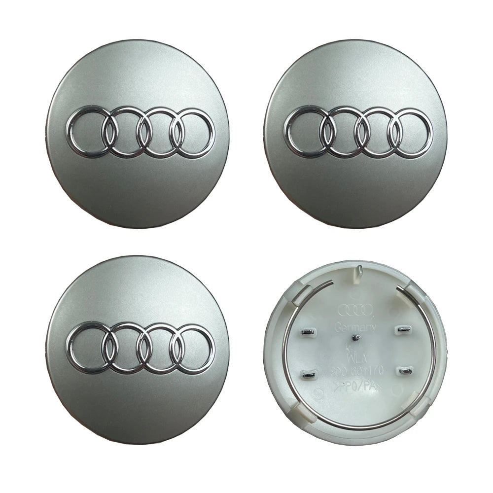 4pcs Audi Wheel Hub Center Covers