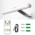 Lampe murale rechargeable à LED 4000mAh, télécommande moderne, 3 couleurs, intensité réglable, dorée, pour miroir de salle de bain, en aluminium, pour éclairer des tableaux