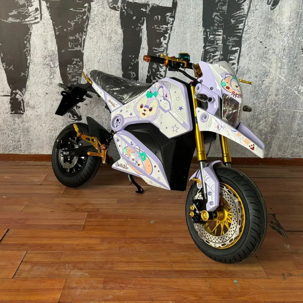 High Speed Adult Electric Motorcycle | 72V Electric Motorcycle & Off-Road Dirt Bike for Mountain Riding
