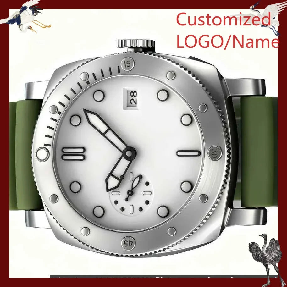 A182 Store Customized Watches 46mm Men's Watch with 904L Automatic Mechanical Movement