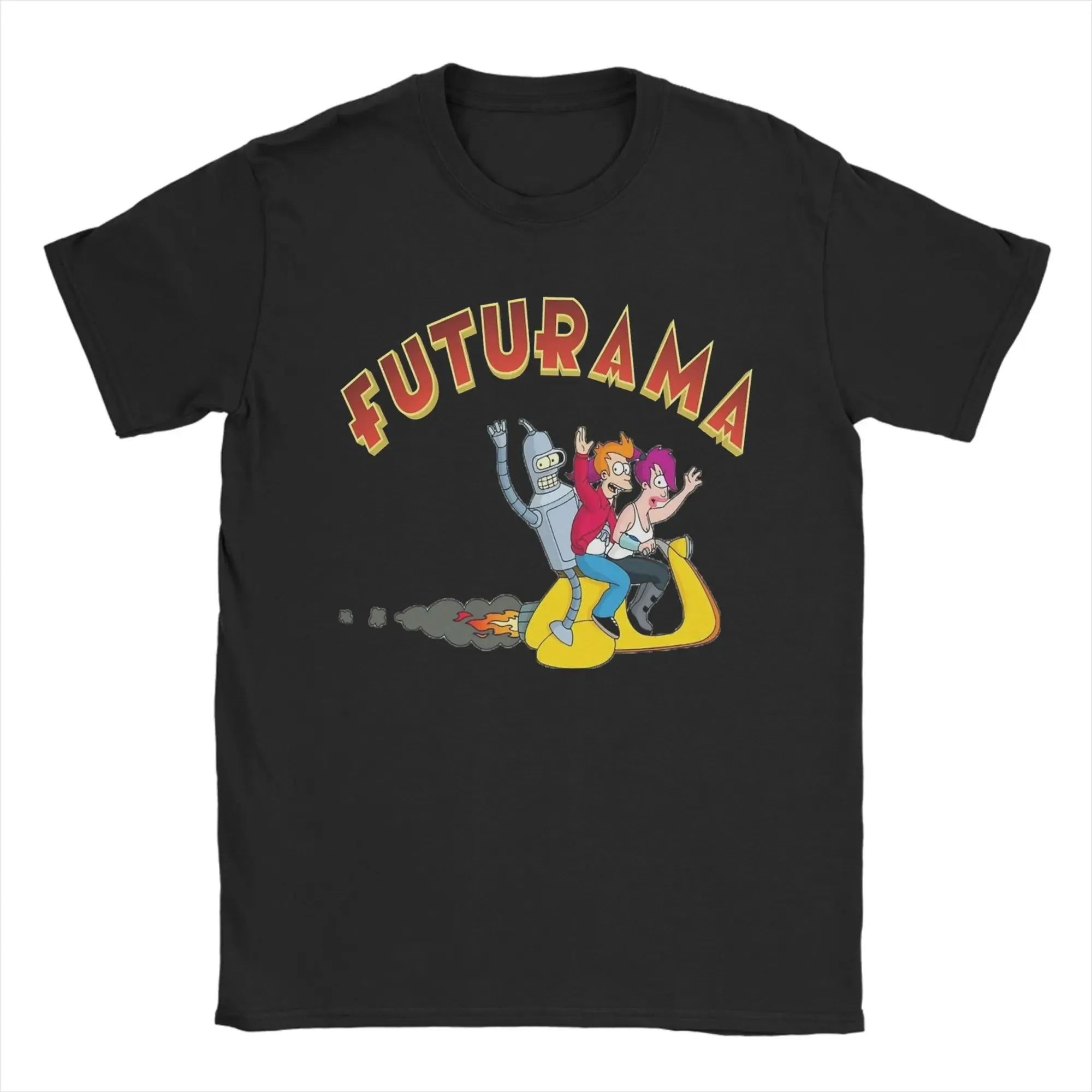 Hot Sale Futurama Bender Robot Peripherals Kill All Humans Funny Graphic Print T-shirt Men Women Cotton Oversized Summer New Tee