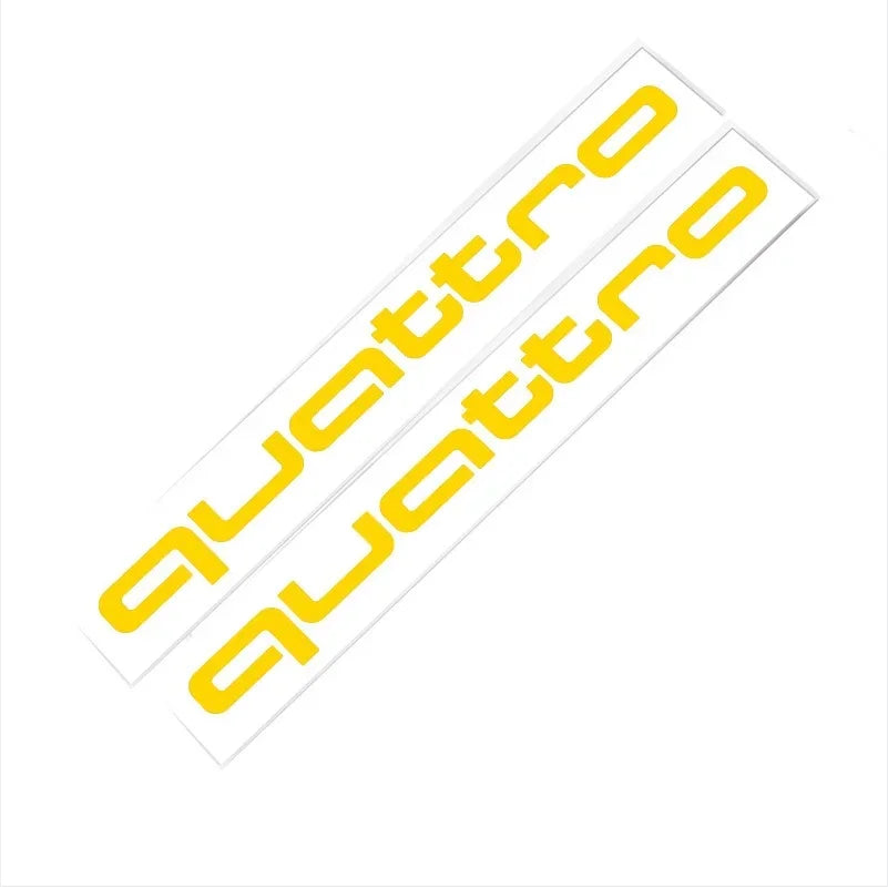 2pcs Car Body Reflective Stickers Decorative Stickers For Audi Quattro A1 A3 A4 A5 A6 A7 A8 Q2 Q3 Q5 Q7 S2 S3 S4 TT