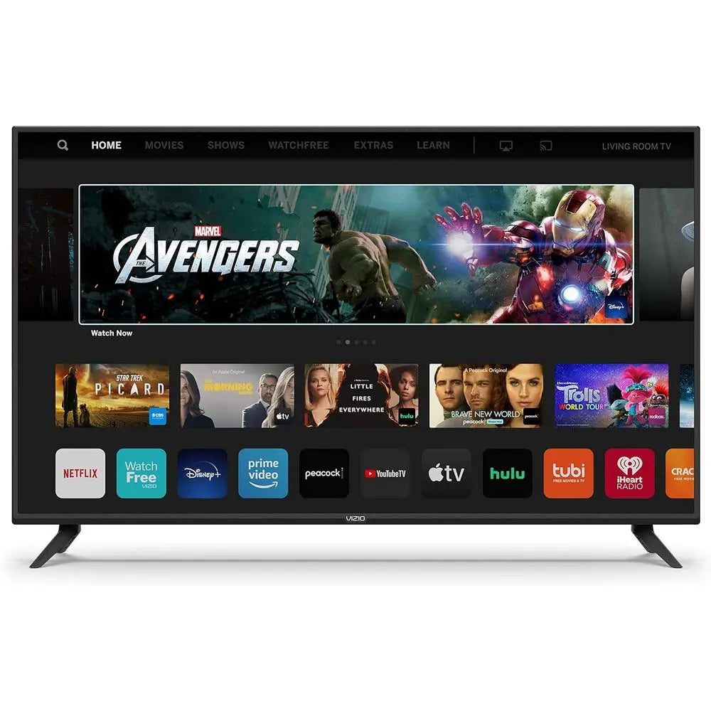 Téléviseur intelligent 4K de 50 pouces, téléviseur LED UHD HDR série V avec Apple AirPlay et Chromecast intégrés