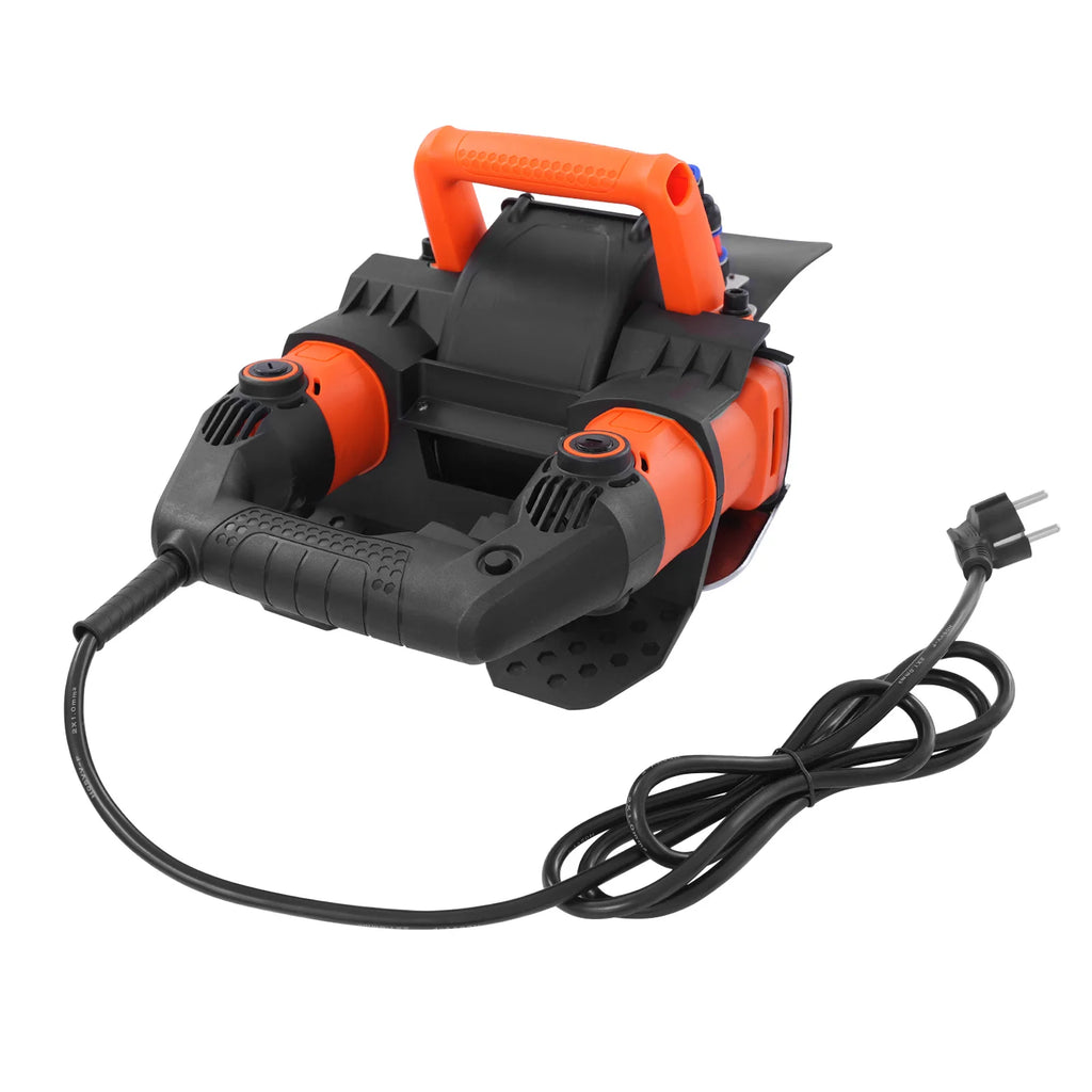 5200W Wall Chaser Concrete Cutter Electric Circular Saw Groove Construction Slotting Machine Cutting Tool