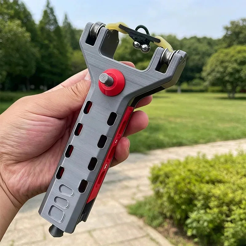 3D Printing Automatic Slingshot Magazine Rubber Band Combination Tool 3D Pulley Manual Outdoor Hunting Combination Tool