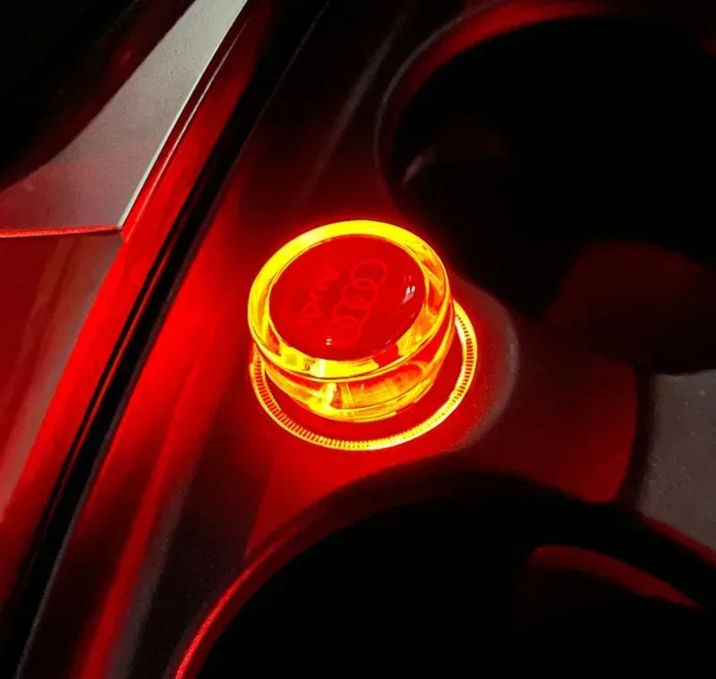 For Audi A1 A2 A3 A4 A5 A6 A7 A8 Q1 Q2 Q3 Q4 Q5 Q6 Q7 Q8 TT RS6 S5 B9 C6 B6 Car Cigarette Lighter Cover DustProof Decoration Cap