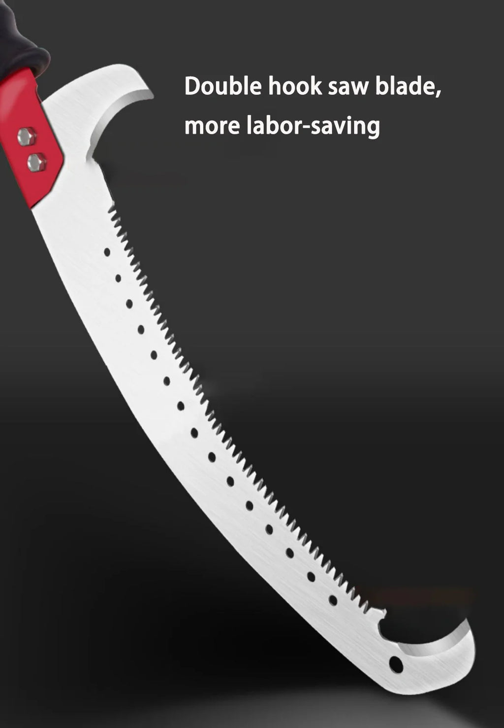 3 M long telescopic rod pruning saw portable garden fruit tree pruning tool multi-functional high altitude high branch saw