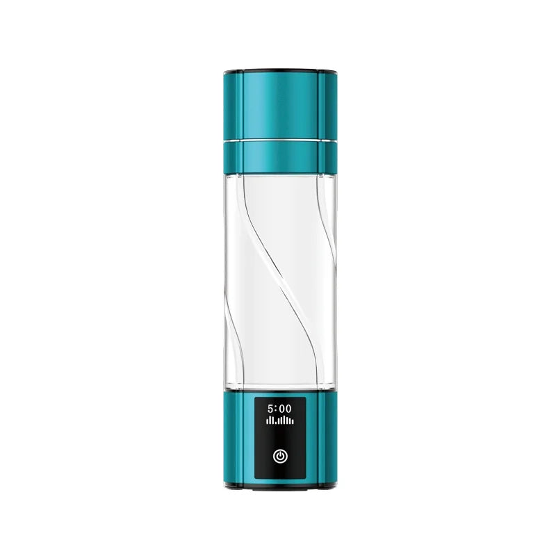 Bouteille d'eau hydrogénée 300 ml 5000 ppb, technologie d'activation d'eau à résonance de Schumann 7,83 Hz, technologie de nettoyage UV-C