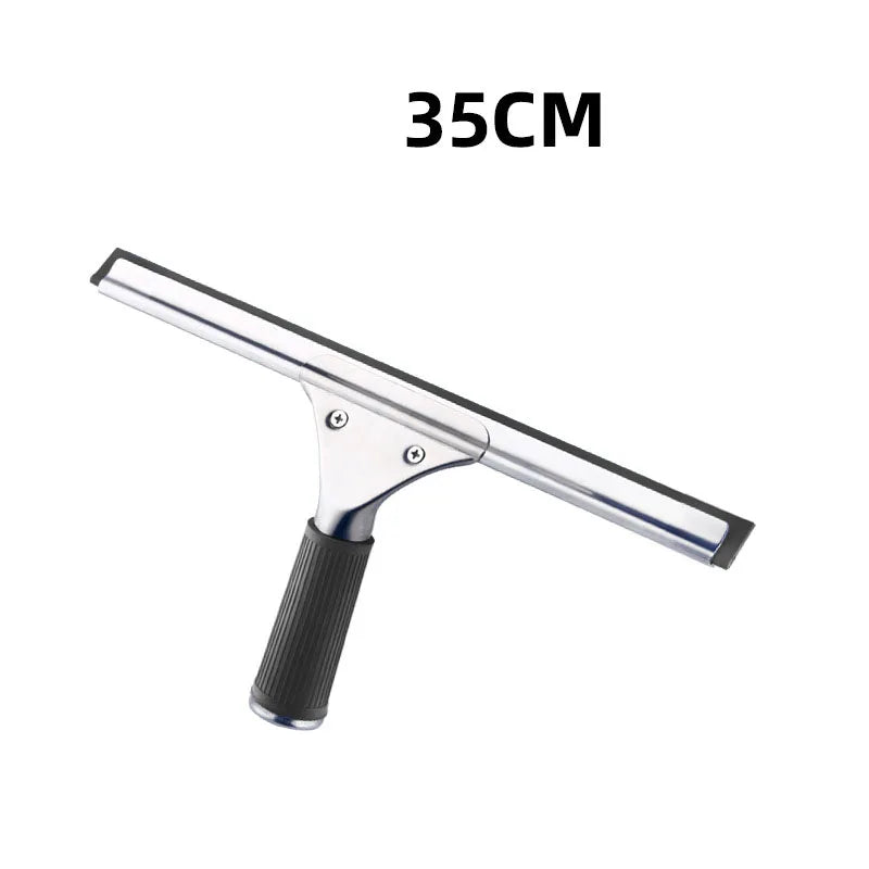 25/30/35/40cm Glass Cleaning Squeegee Window Wiper Window Cleaning Tool Rubber Blade for Bathroom Shower Home Car Glass Cleaning