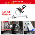 220V-240V  Concrete Ring Saw with 2.4M Track  High Power Electric Wall Cutter  Cuts up to 30‑40 cm Concrete Brick Stone