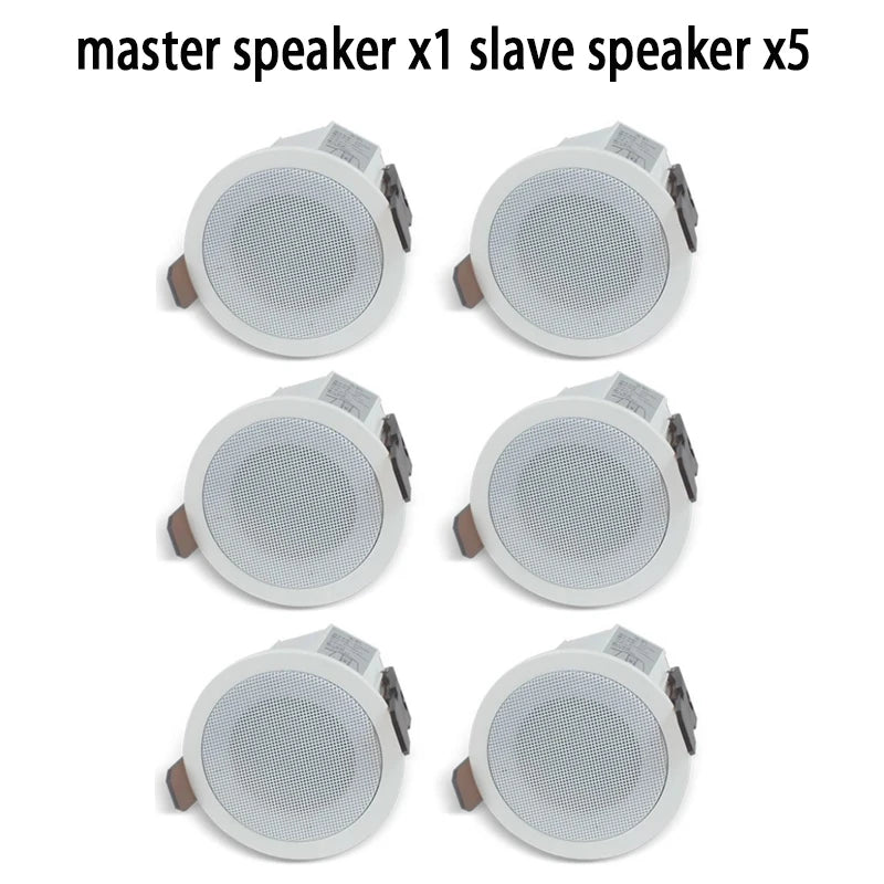 BS005D Mini 8ohm High Quality Professional  Surround Sound Bluetooth  LoudSpeakers  Smart Home System Speakers Ceiling Speaker