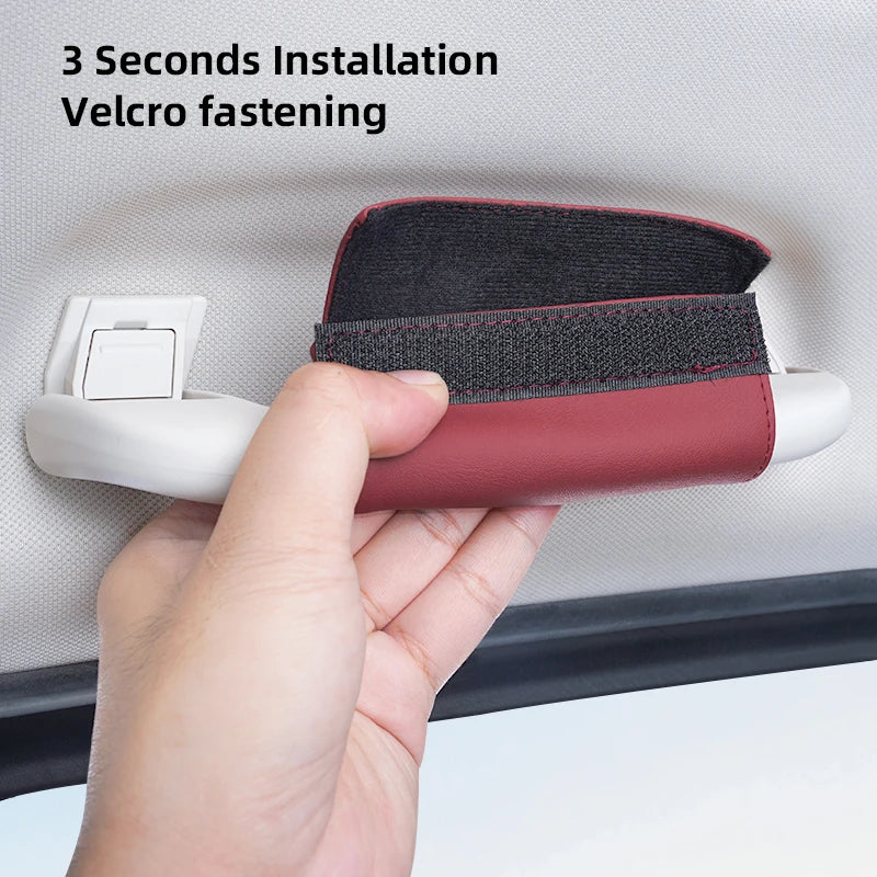 Car Roof Handle Protective Cover Cars Interior Accessories For Audi Sline A3 A4 A5 A6 A7 A1 A2 A8 Q1 Q2 Q3 Q4 Q5 Q6 Q7 Q8 TT RS3