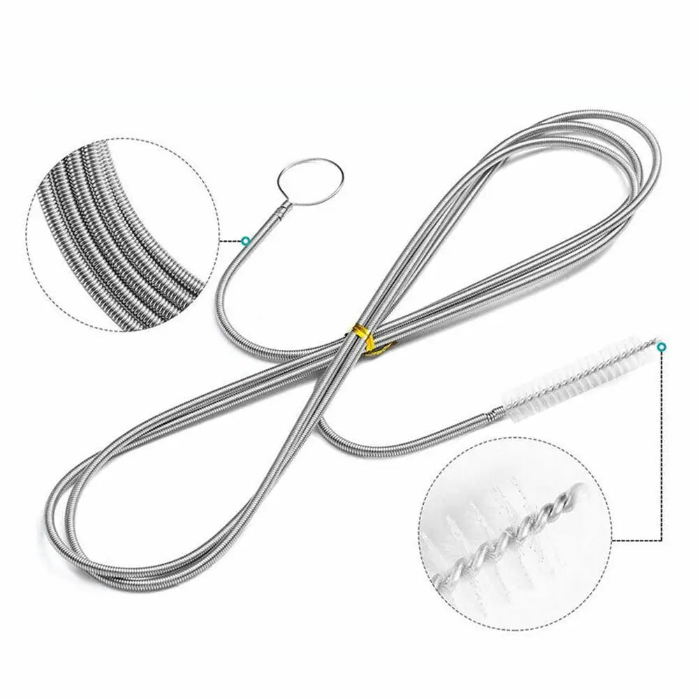 Car Drain Hole Clog Remover Dredge Cleaning Brush For Cleaning Home Refrigerator Drain Pipe Car Sunroof Drain Pipe 150CM