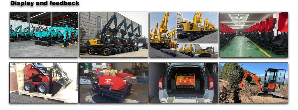 Cheap New design 4x4 mini loader wheel loader mini wheel loader Multifunctional compact Diesel Loader Customizablefor sale