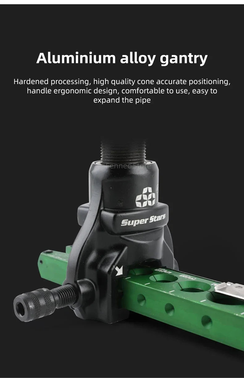 ST-R806A  ST-806A Air-conditioning Copper Pipe Maintenance Eccentric Tube Tool Ratchet Flashlight Dual-purpose Expander