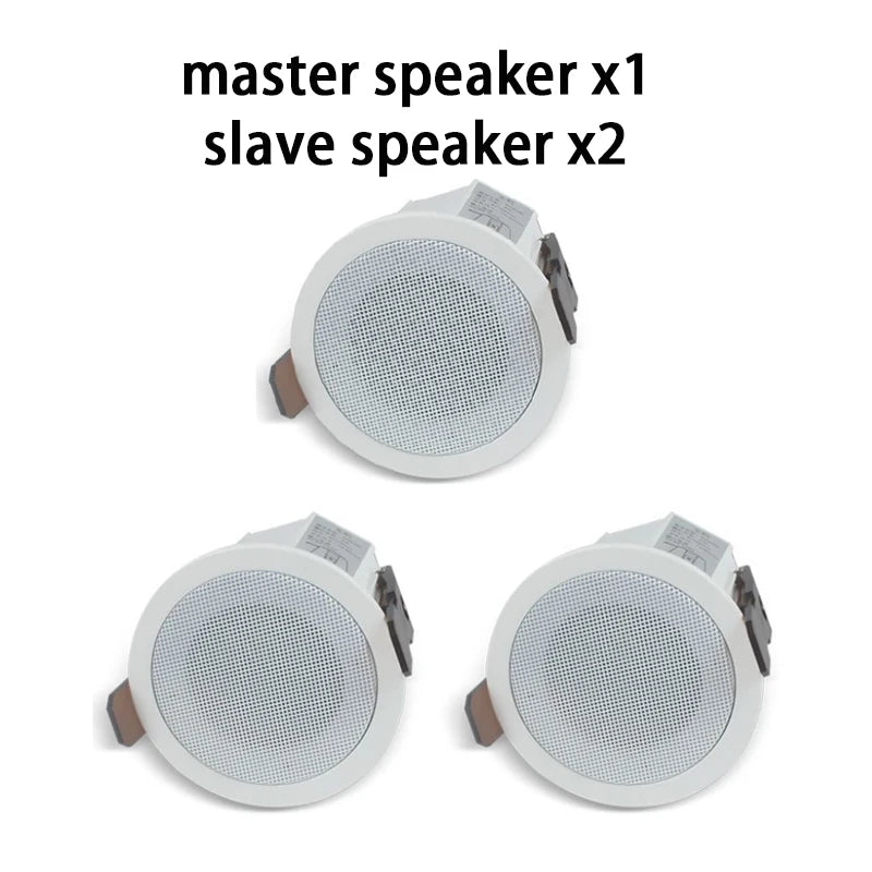 BS005D Mini 8ohm High Quality Professional  Surround Sound Bluetooth  LoudSpeakers  Smart Home System Speakers Ceiling Speaker