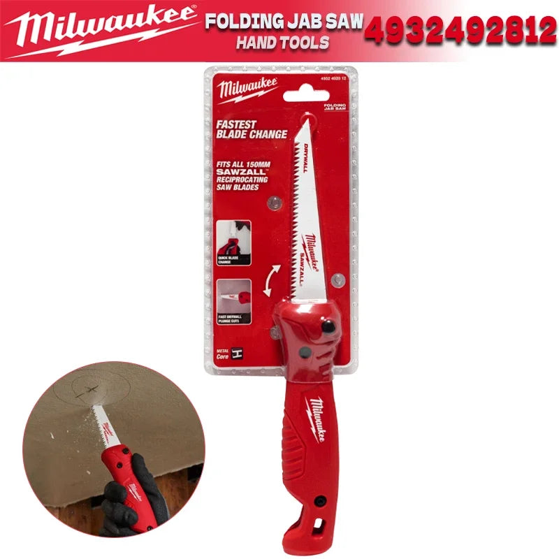 MILWAUKEE SAWZALL 150MM Folding Jabsaw 4932492812/48-22-0307 Multi-Purpose Folding Jab Saw Milwaukee Hand Tools