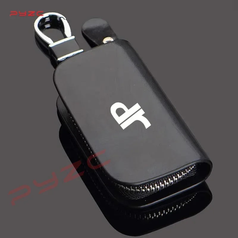 Voor Dr Motoren Dr Nul DR3 5.0 4.0 6.0 F35 Chery Fashion Vintage Genuine Leather Wallet Key Holder Housekeeper Keys Organizer
