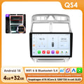 Hizpo 2Din 9inch CarPlay Android Auto Car Radio for Peugeot 307 307CC 307SW 2002 - 2013 Multimedia Navigation GPS RDS DSP 4G BT