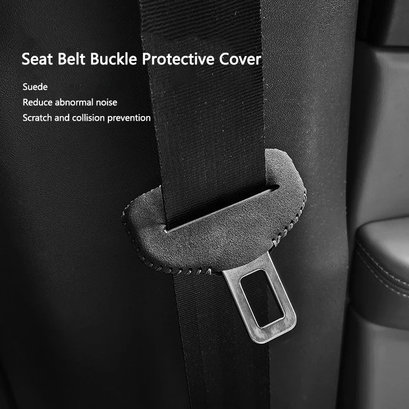 2pcs Car Seat Belt Cover Clip Anti-scratch Buckle Protective Cover For BMW X3 X5 M5 M3 E46 E90 E60 F10 E39 F30 E36 G30 E87 E70