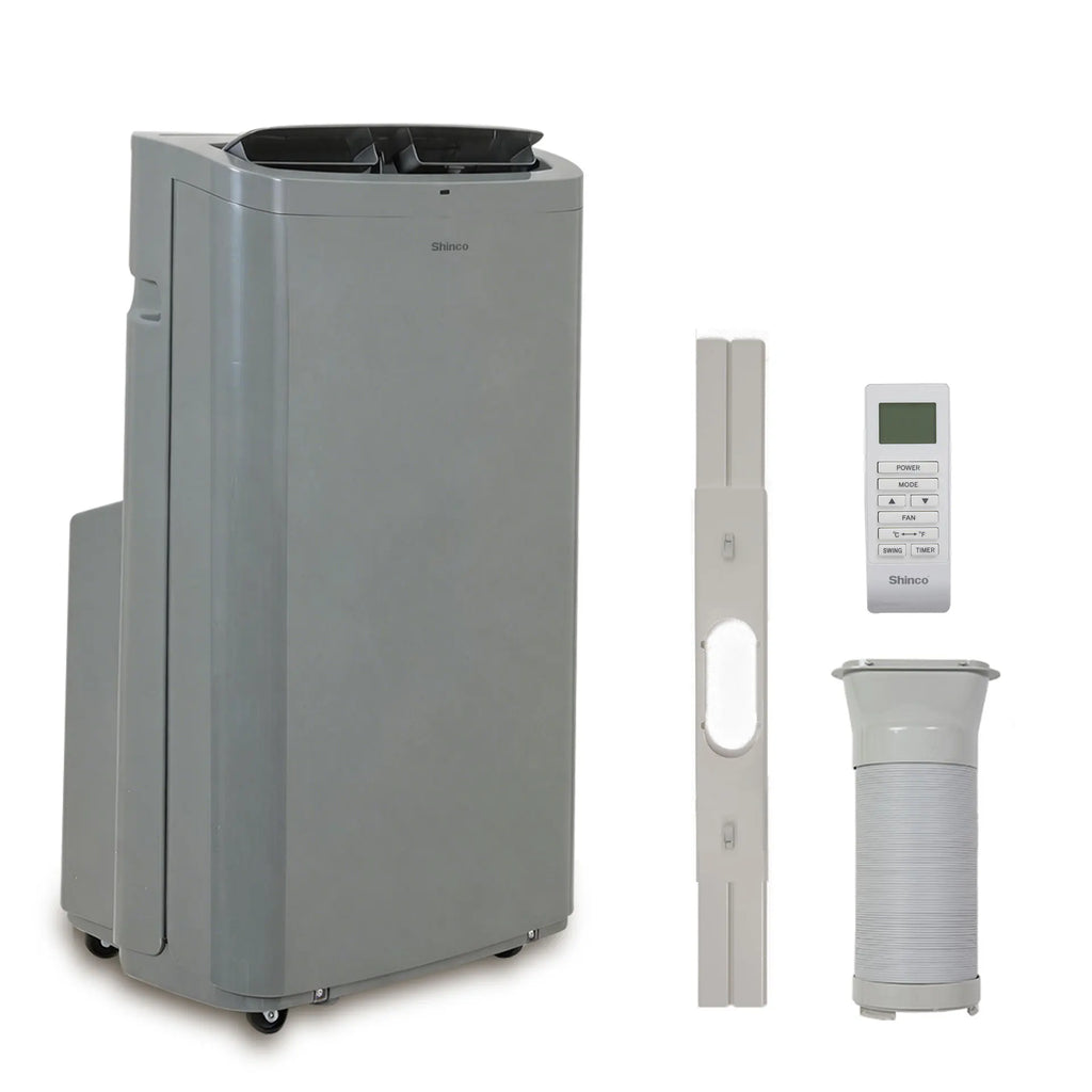 Shinco 14,000 BTU Portable Air Conditioner, Portable AC Unit with Built-in Cool, Dehumidifier & Fan Modes for Room up to 700 sq.ft, Room Air Conditioner with Remote Control, Installation Kit