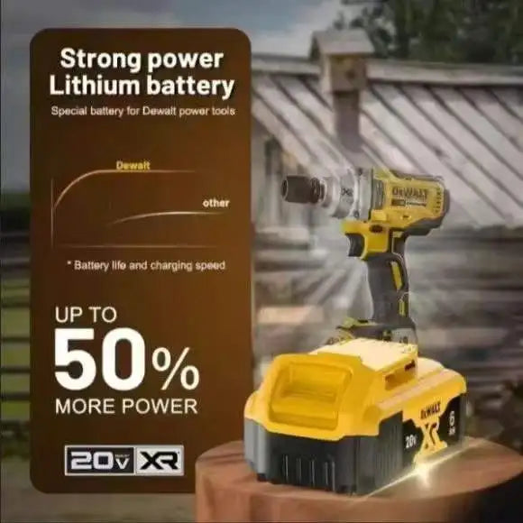 Batterie Dewalt 20V d'origine, 5AH 6AH Batterie Dewalt, Outils Électriques DeWalt Série DCF DCD DCG DCS DWE Livraison Aérienne Gratuite