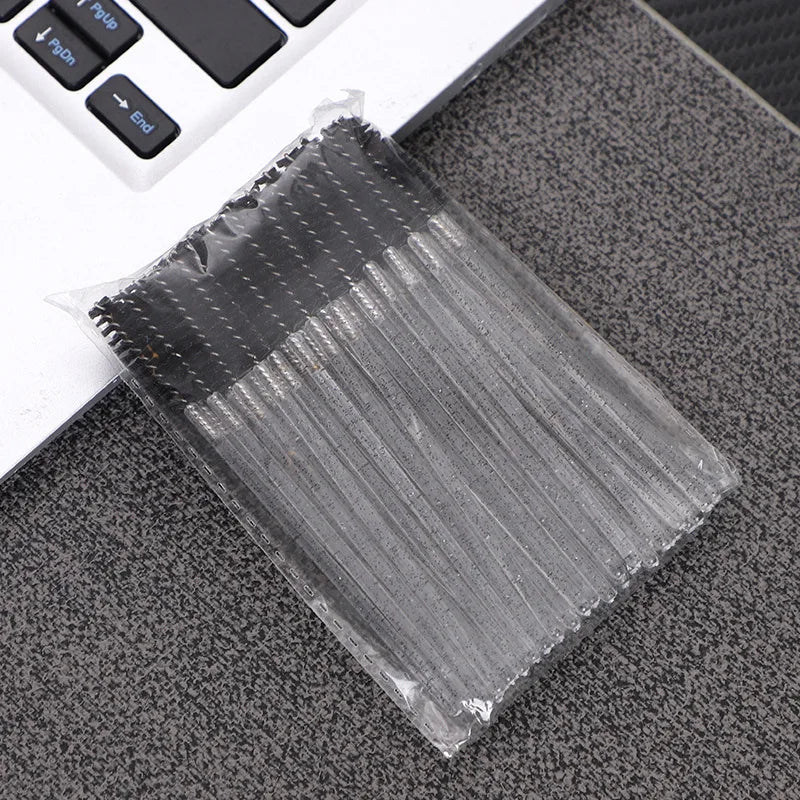 100/200/500Pcs Crystal Eyelashes Brush Comb Disposable Eye Lashes Extension Mascara Wands Makeup Professional Makeup Beauty Tool